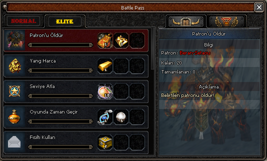 Battle Pass (Normal & Elite)