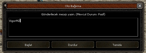 Otomatik Bağırma